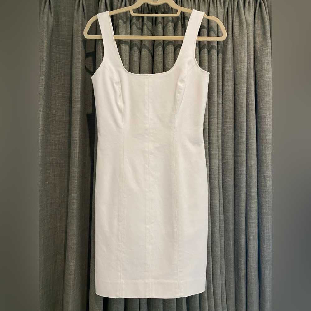 Nicole Miller white mini dress